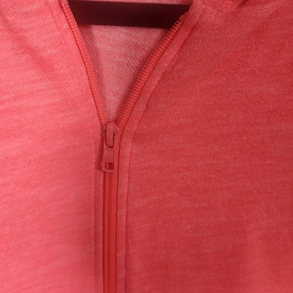 Old navy girls zip up hooded jacket. Size Extra large 14